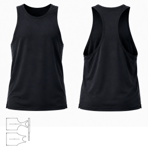 Moldes de confeccion para HOMBRES Musculosas