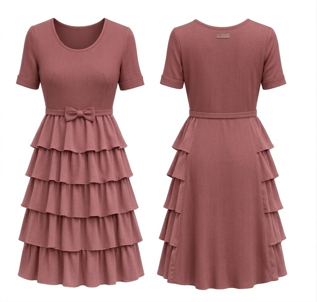 Patron ropa, Fashion sewing pattern, molde confeccion, patronesymoldes.com Vestido 769 DAMAS Vestidos